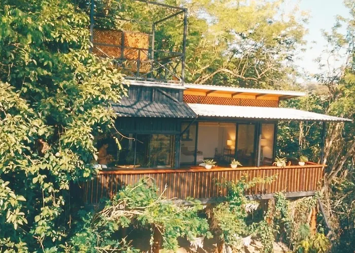 Campo de lujo Cocolhu Treehouse & Ocean View *